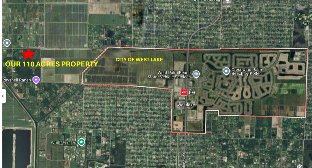 110 Acres Prime Undeveloped Land