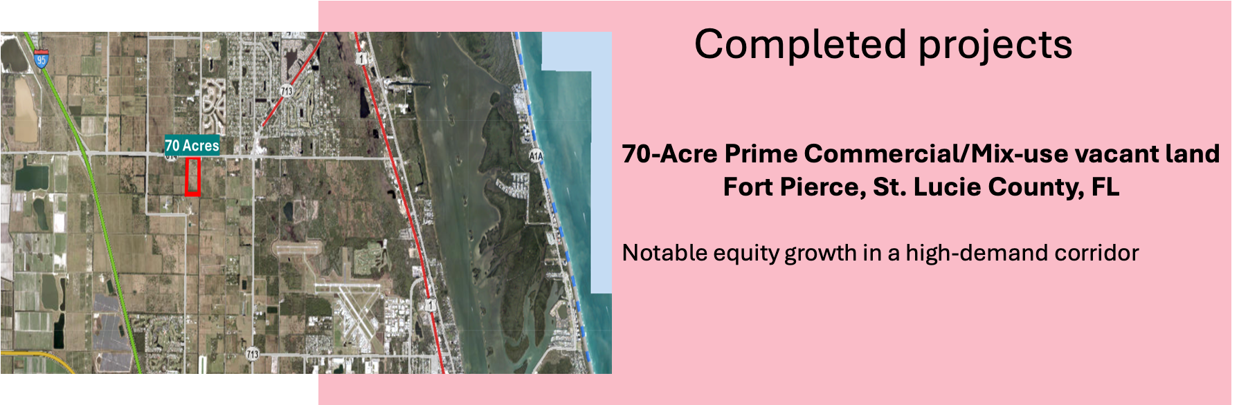 70-Acre Prime Commercial/Mix-use vacant land