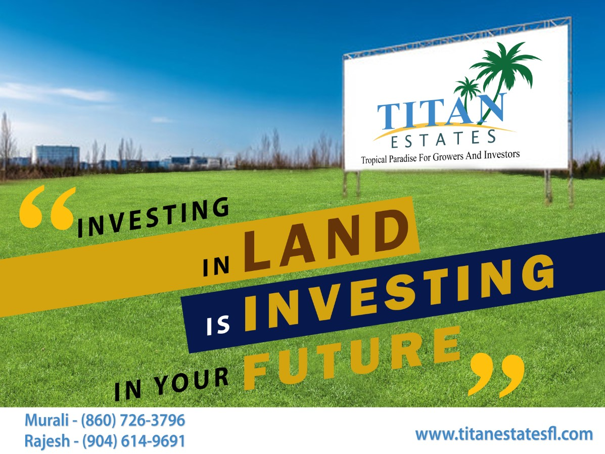 Investing in Land is Investing in Your Future